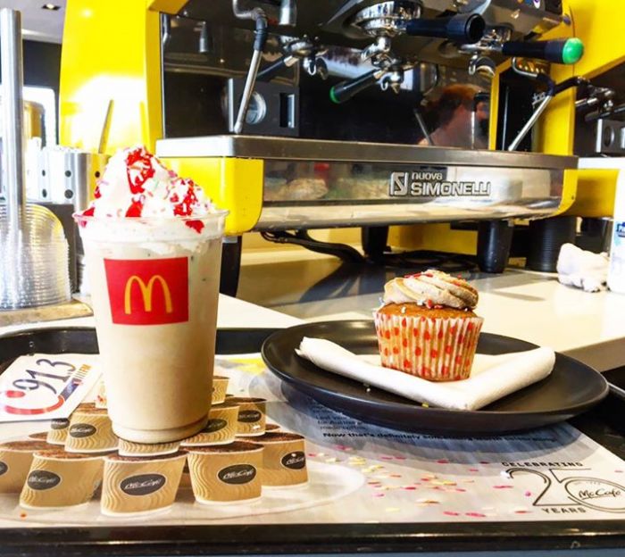 McCafé is 25 today!! To celebrate McDonalds…