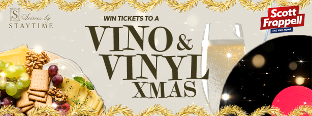 Soirees By Staytime’s “Vino and Vinyl Xmas”