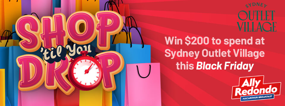 Shop ‘Til You Drop!