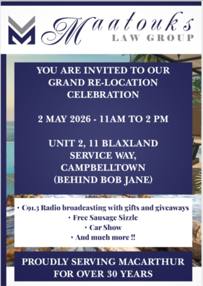 Maatouks Law Group Grand Re-Location