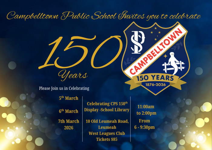 150 years of Campbelltown Public School!