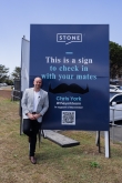 Stone Real Estate Billboards- Macarthur Rallies to Support Movember