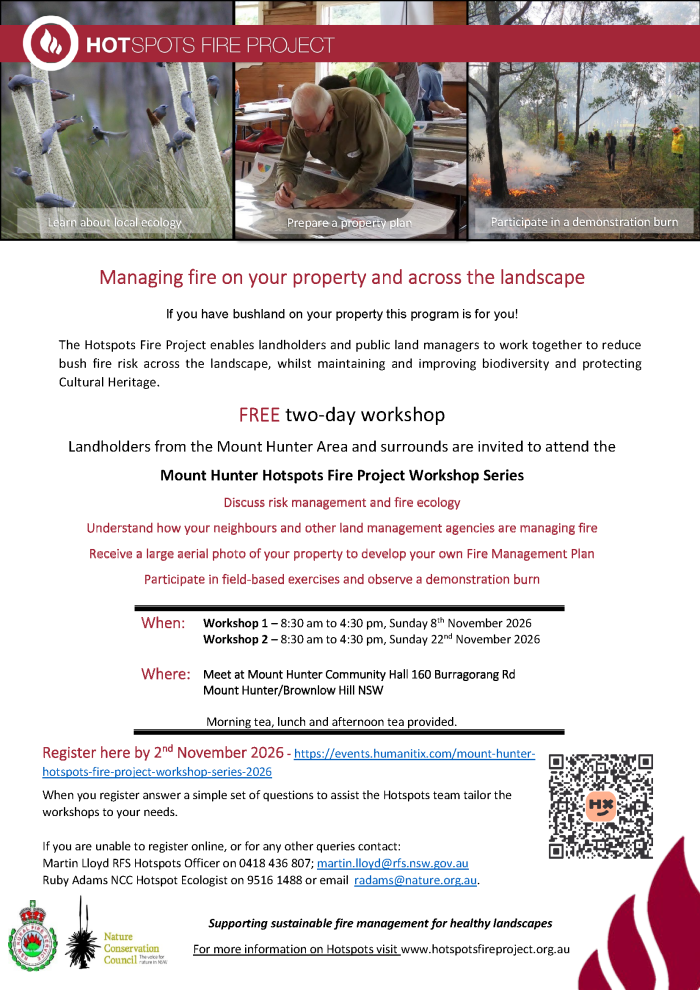NSW Rural Fire Service - Hotshots Workshop