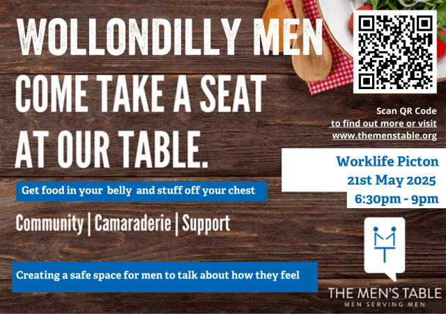 The Men’s Table event