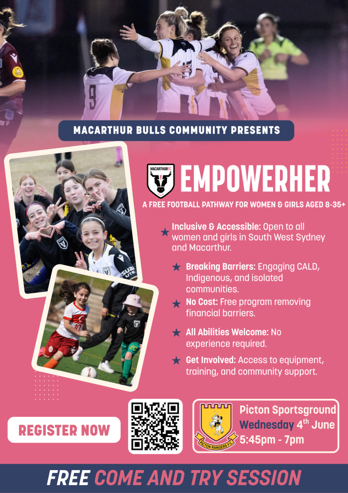 Macarthur Bulls EMPOWERHER event