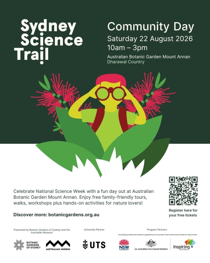 Sydney Science Trail Community Day