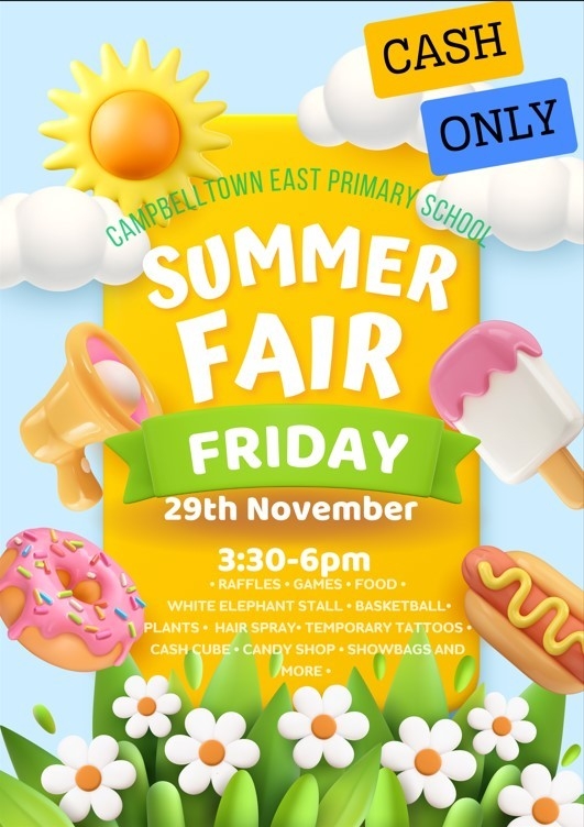 Campbelltown East Primary School Summer Fair