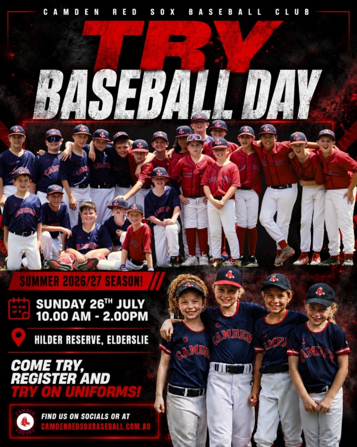 Camden Red Sox Try Baseball