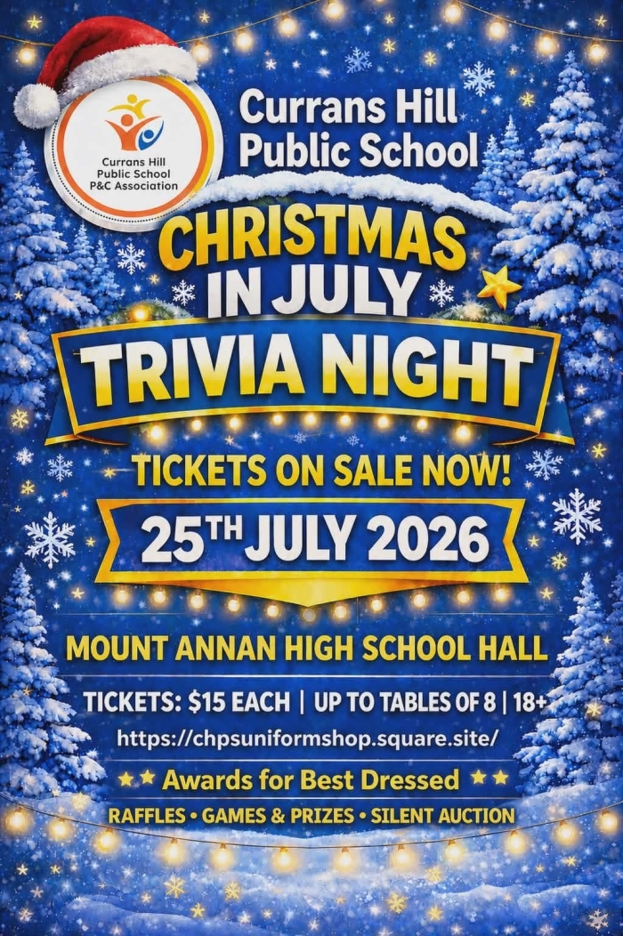 Currans Hill Public School Trivia Night