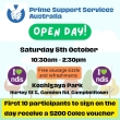 Prime Support Services Australia Open Day