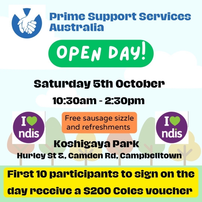 Prime Support Services Australia Open Day