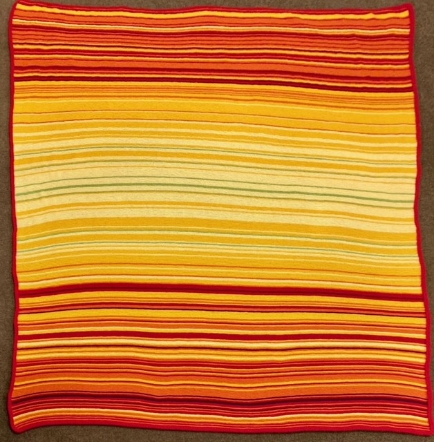 THIS WEEK! Incredible **locally made** Temperature Blanket CHARITY