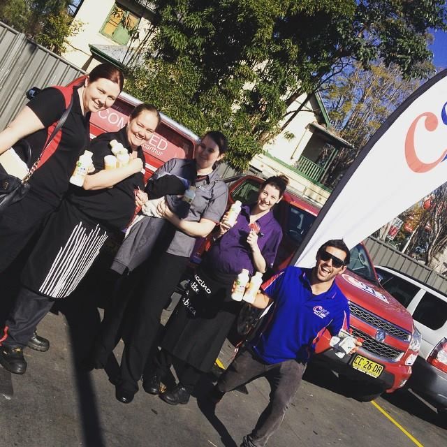 The Crew are at Campbelltown McDonalds for their…