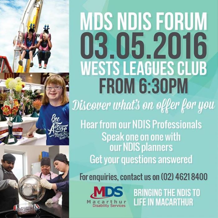 Macarthur Disability Services (MDS)
