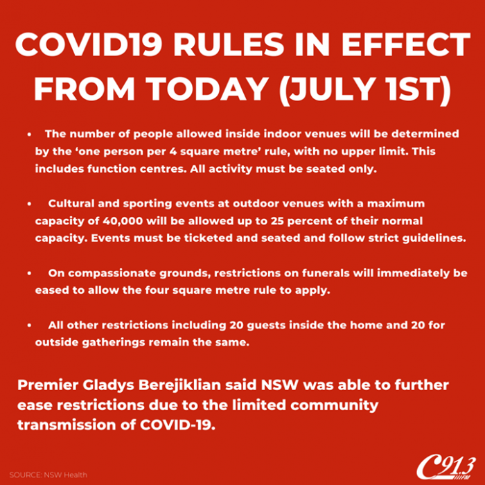 #LATEST COVID19 ease in restrictions in effect as…