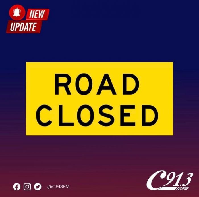 ⚠️ROAD CLOSURE UPDATE⚠️ As at 6.20am…