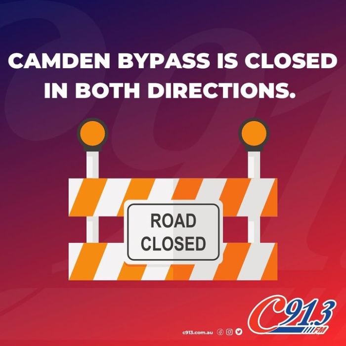 🚨ROAD CLOSED🚨: Camden Bypass is closed in…