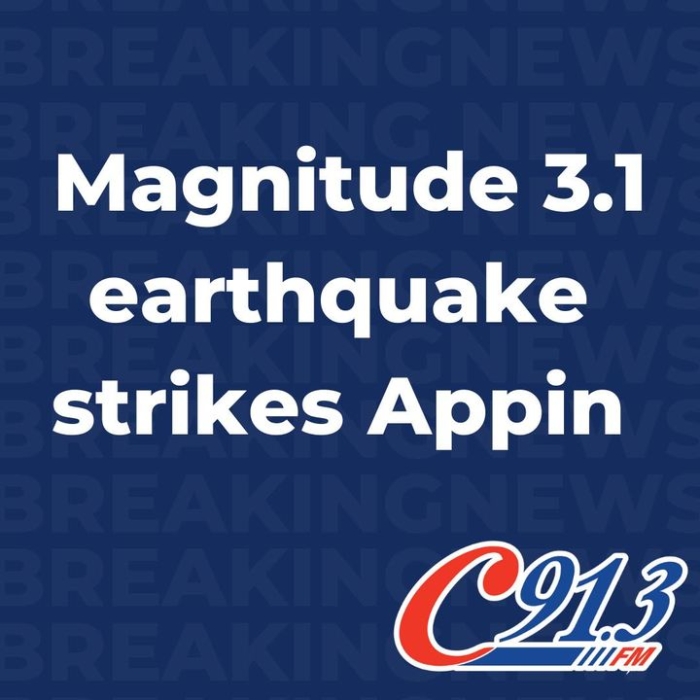 A small earthquake has struck the Appin region….