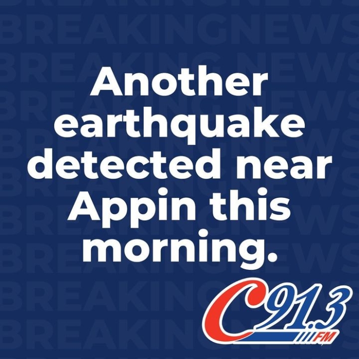 Another earthquake was detected in Appin this…