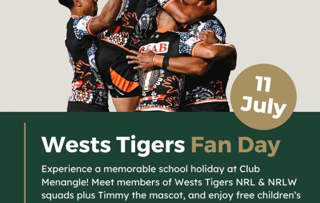 THIS TUESDAY is Wests Tigers Fan Day at Club…