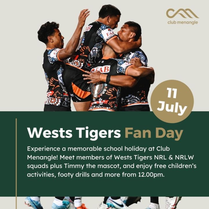 THIS TUESDAY is Wests Tigers Fan Day at Club…