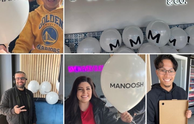 🎉 GRAND OPENING TODAY! 🎉  🍕Manoosh&Co at…