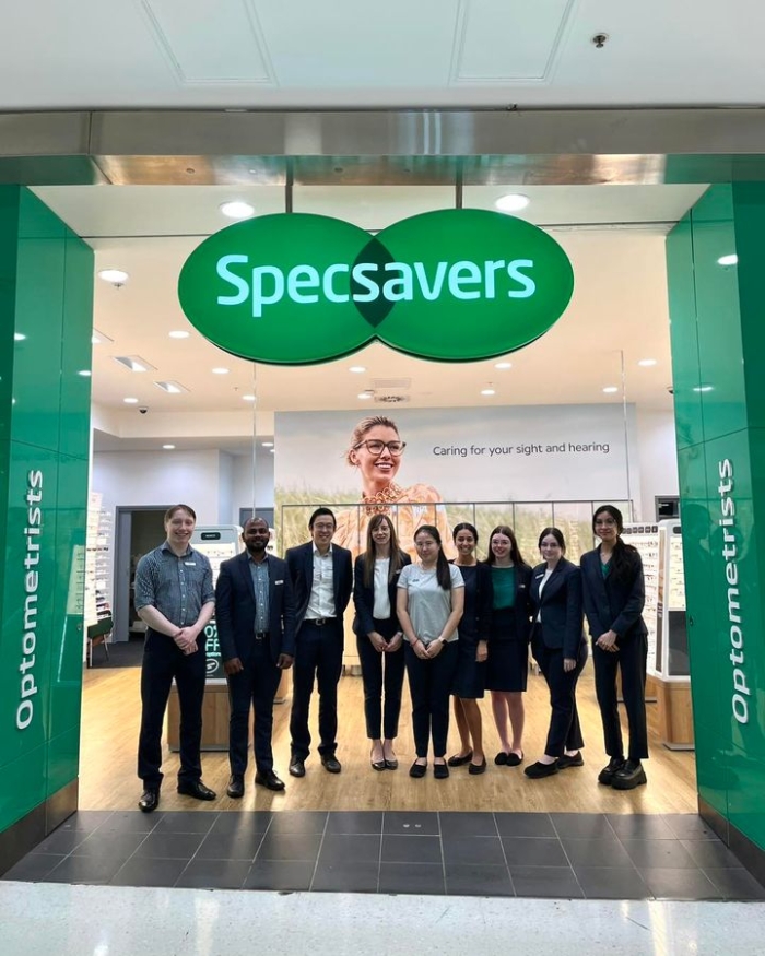 Us roadies rolled into Specsavers Campbelltown…