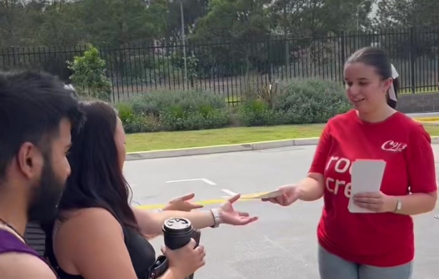 The roadies are at McDonalds Ingleburn ahead of…