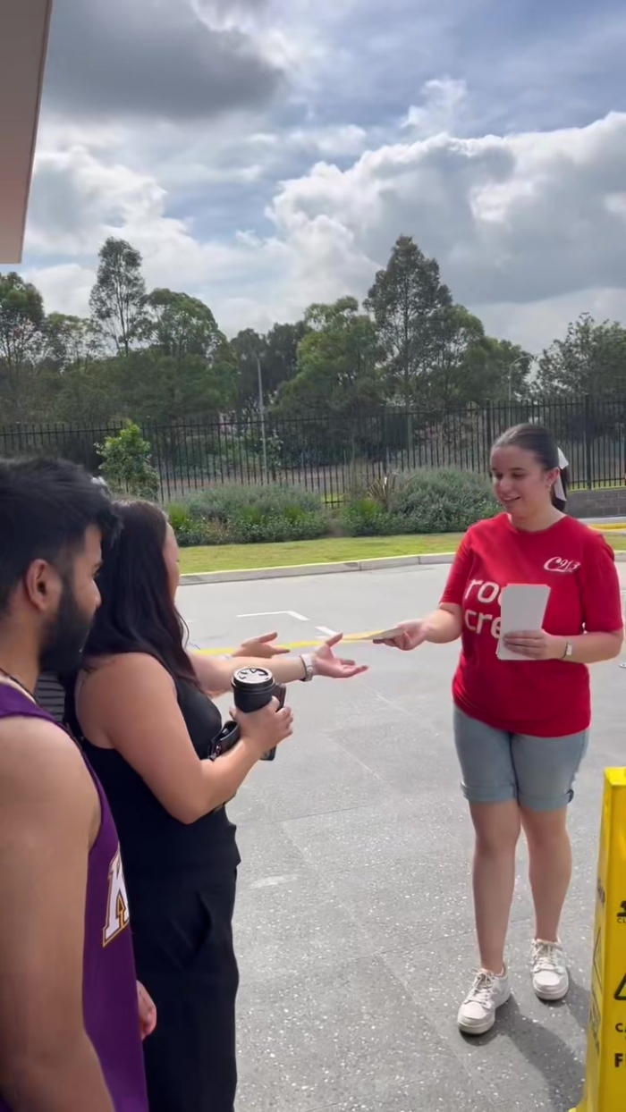 The roadies are at McDonalds Ingleburn ahead of…
