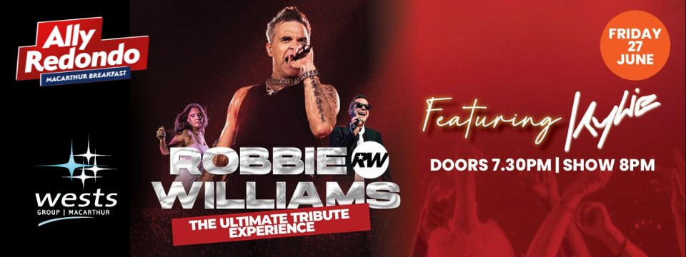 Robbie Williams - The Ultimate Tribute Experience 